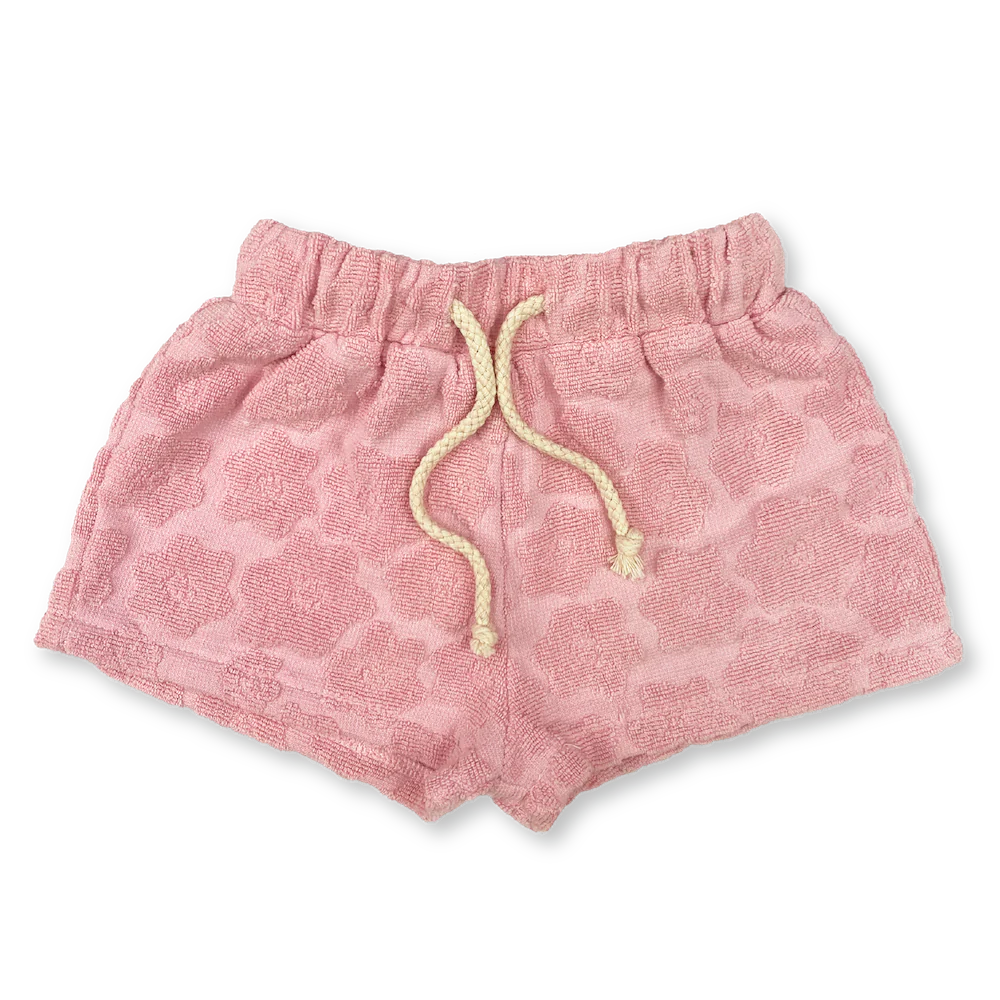 Terry Shorts Flower Drum - Blossom