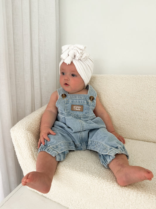 BABY OVERALL - CLEAR BLUE